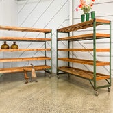 A Pair Of Vintage Shoe Racks