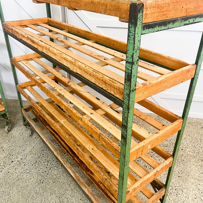 A Pair Of Vintage Shoe Racks