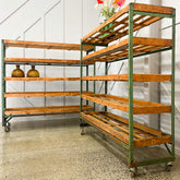 A Pair Of Vintage Shoe Racks