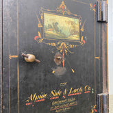 An Antique Alpine Safe and Lock Co Safe