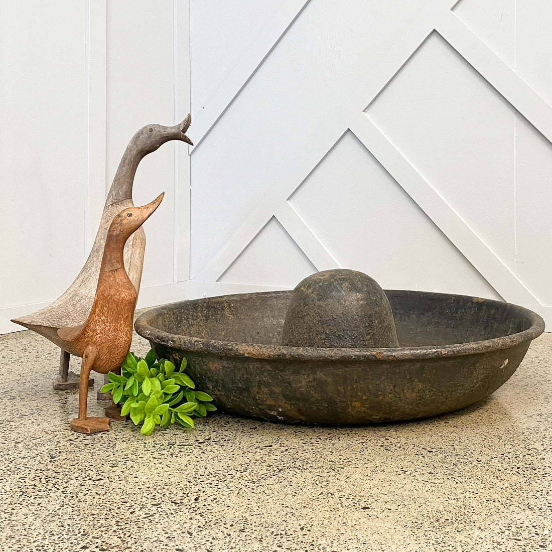 Antique Cast Iron Trough