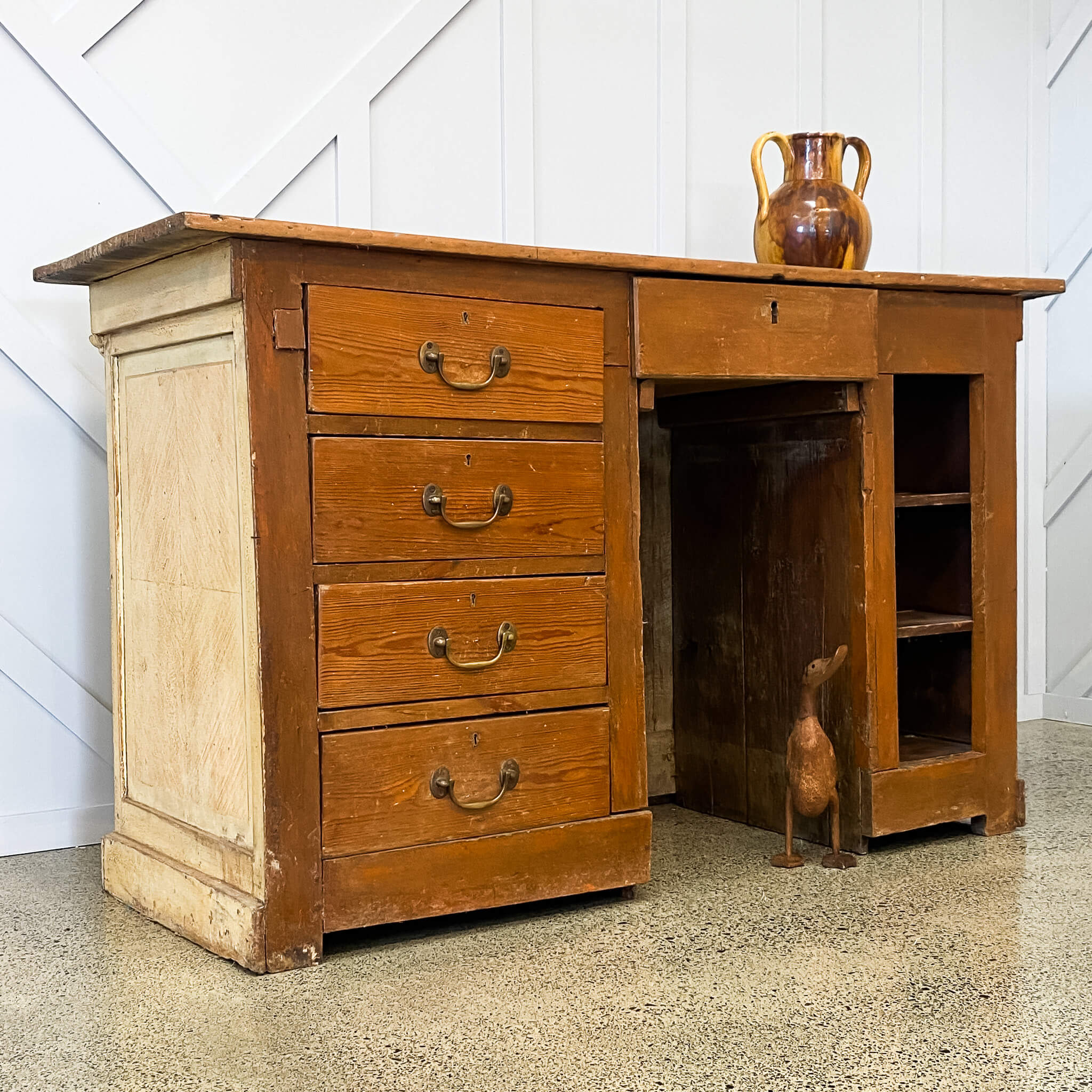 Antique French Shop Counter