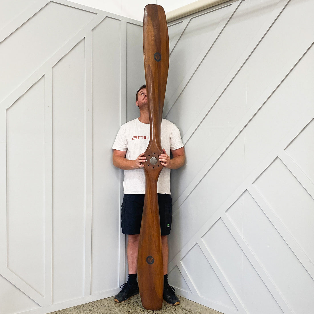 Antique Wooden Aeroplane Propeller