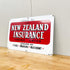 New Zealand Insurance Enamel Sign