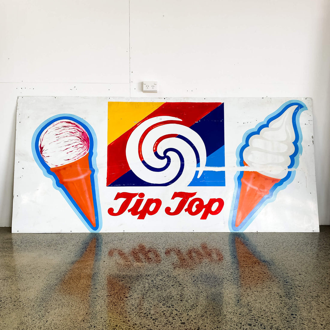 Vintage Tip Top Sign