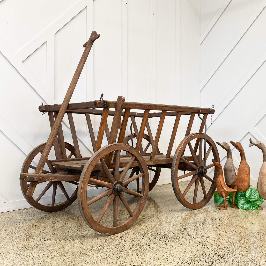 Vintage Belgium Dog Cart