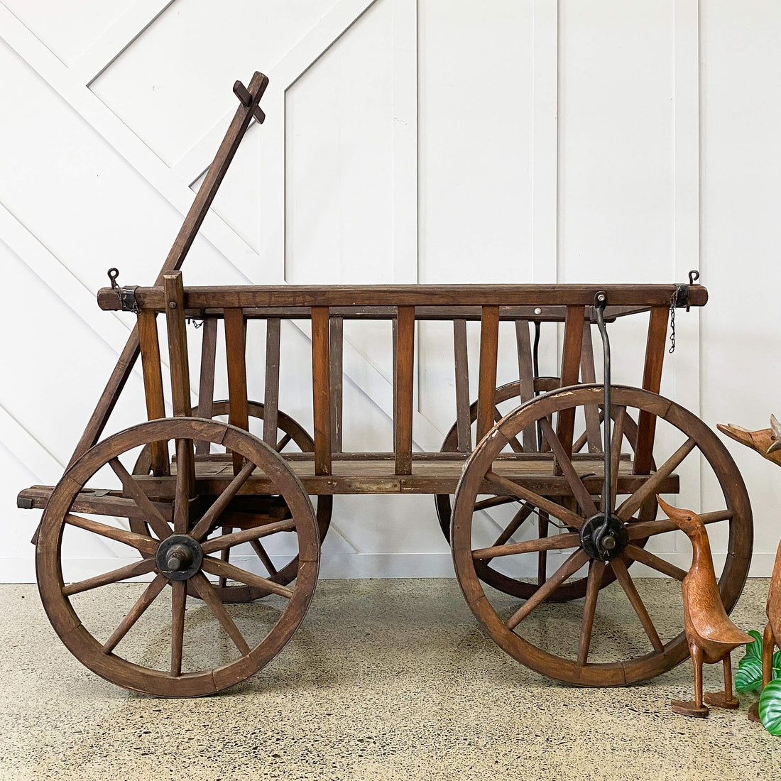 Vintage Belgium Dog Cart