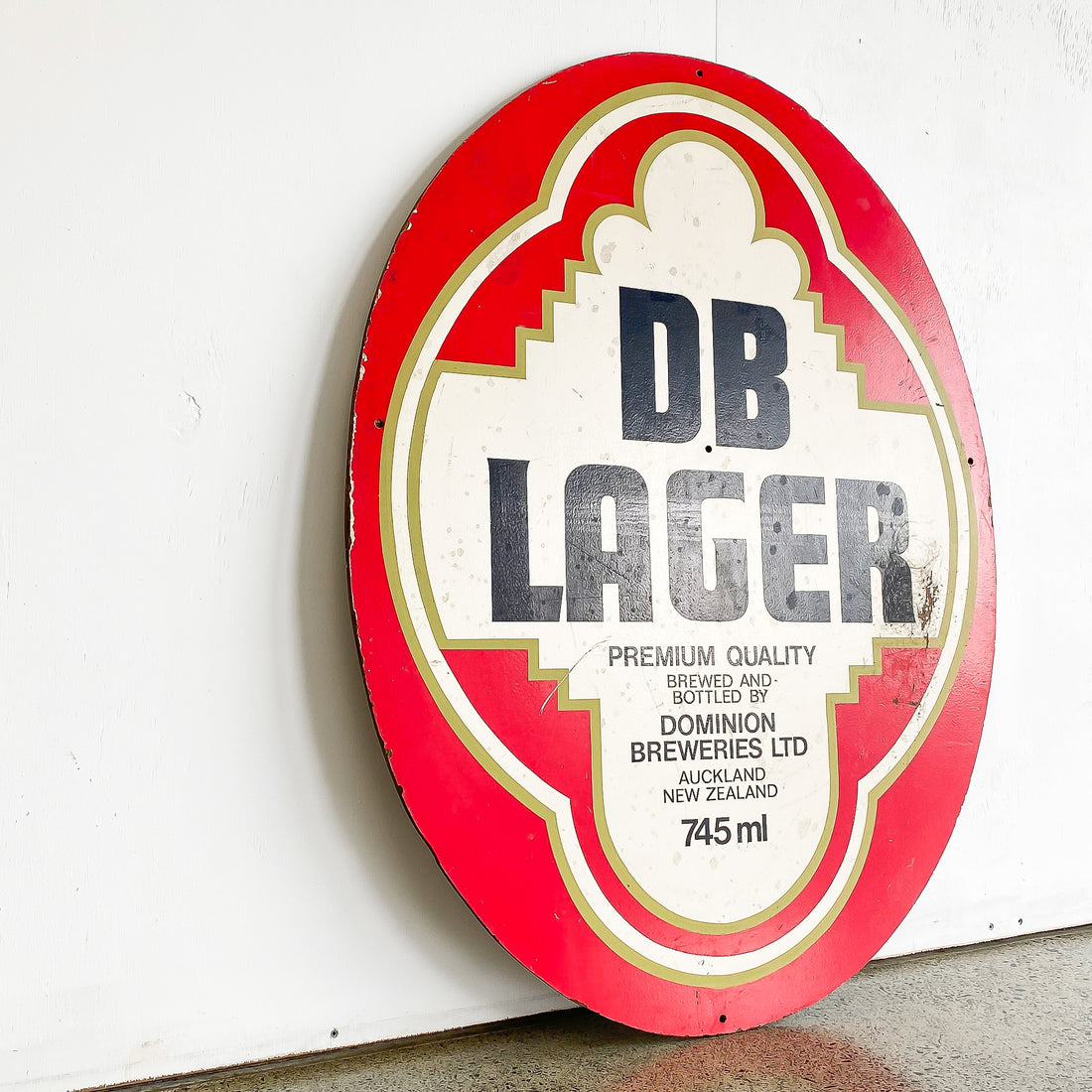 Vintage DB Lager Sign