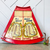 Large Vintage Funfair Game