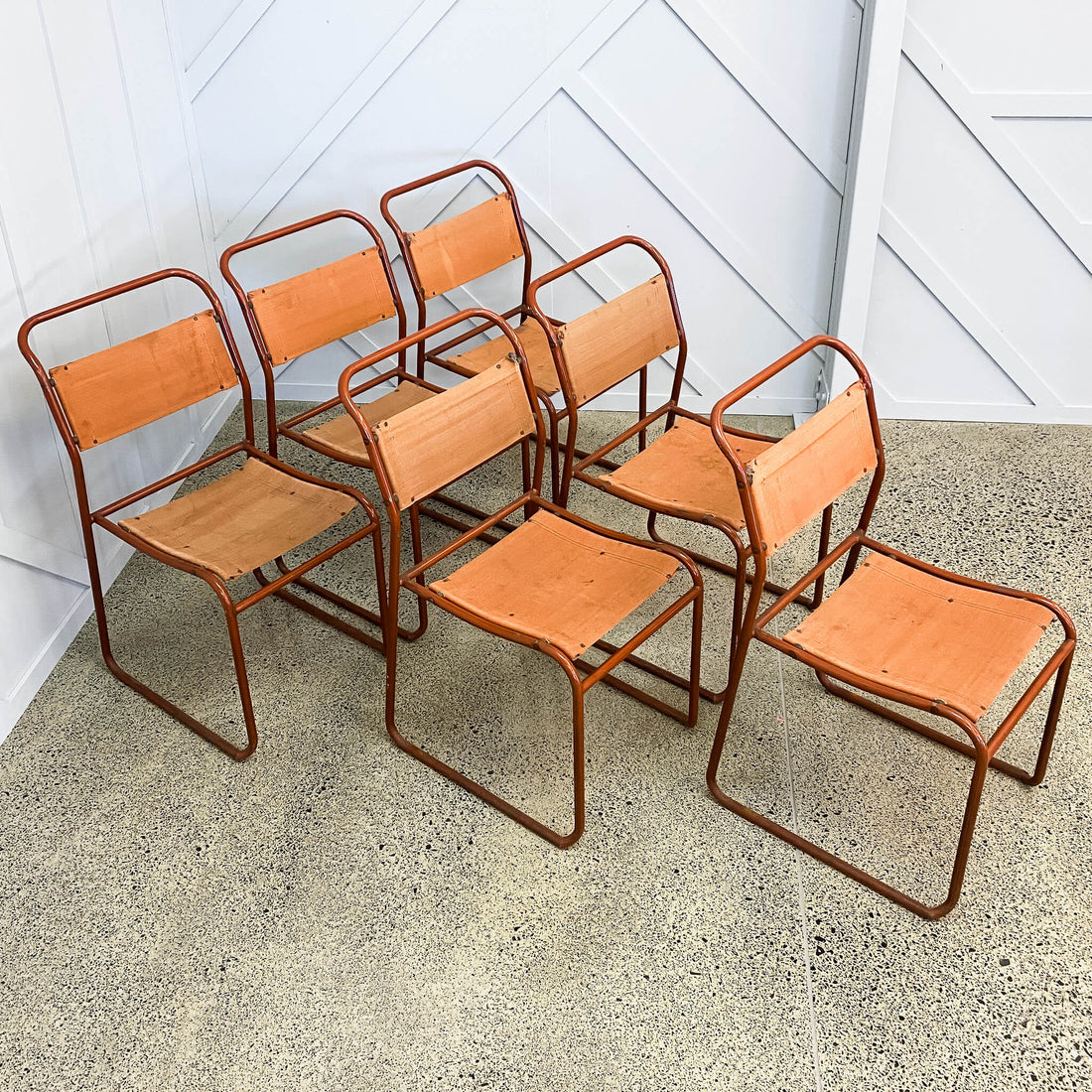 Vintage Stacking Chairs