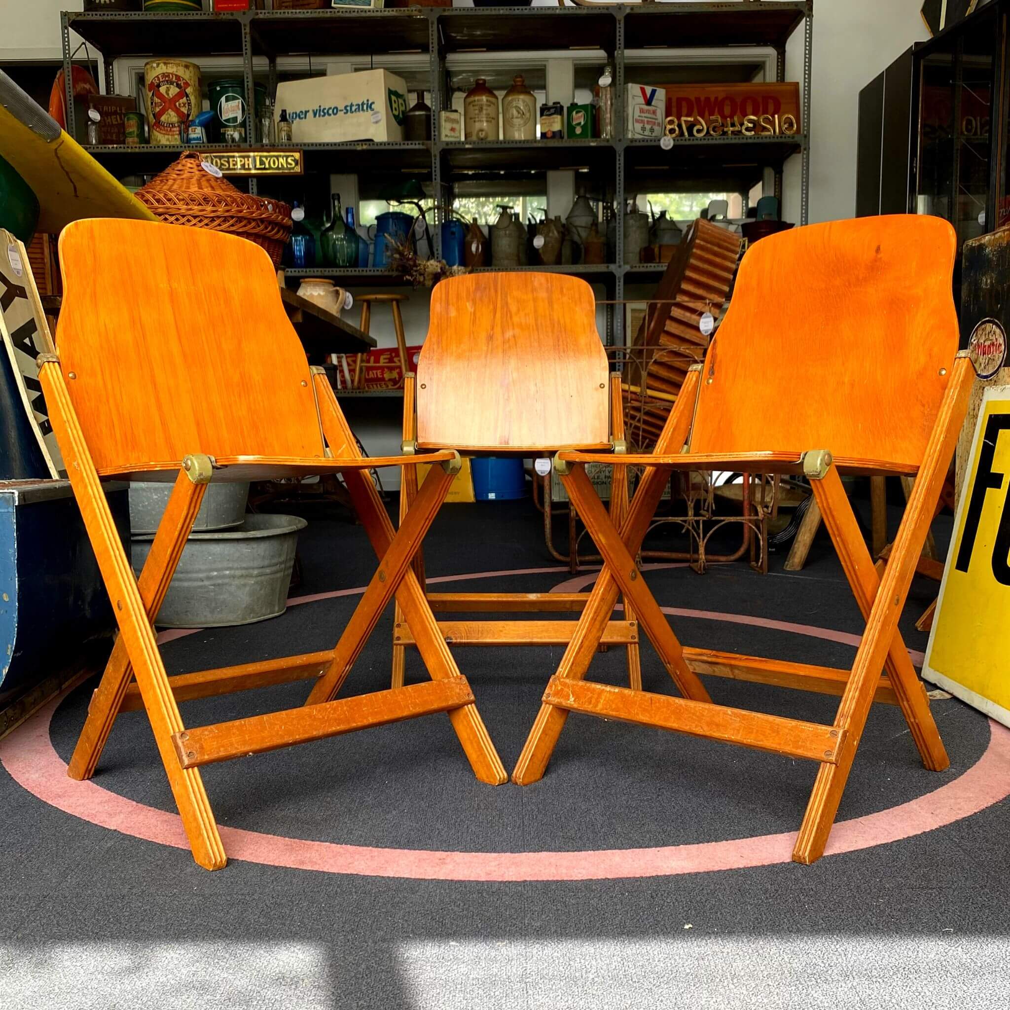 Vintage discount camping chairs